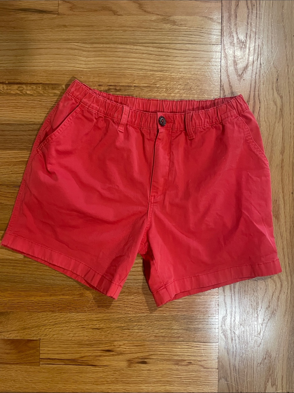 Chubbies  Cherry Red Elastic waist Shorts